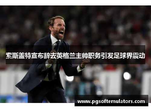 索斯盖特宣布辞去英格兰主帅职务引发足球界震动 索斯盖特宣布辞去英格兰主帅职务引发足球界震动